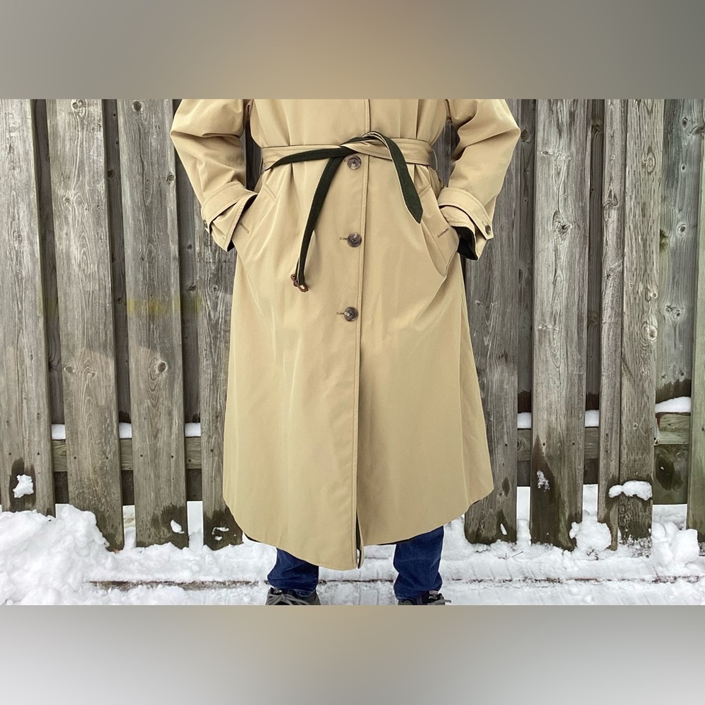 Vintage Ralph Lauren Polo Reversible Trench Coat - Picture 12 of 12